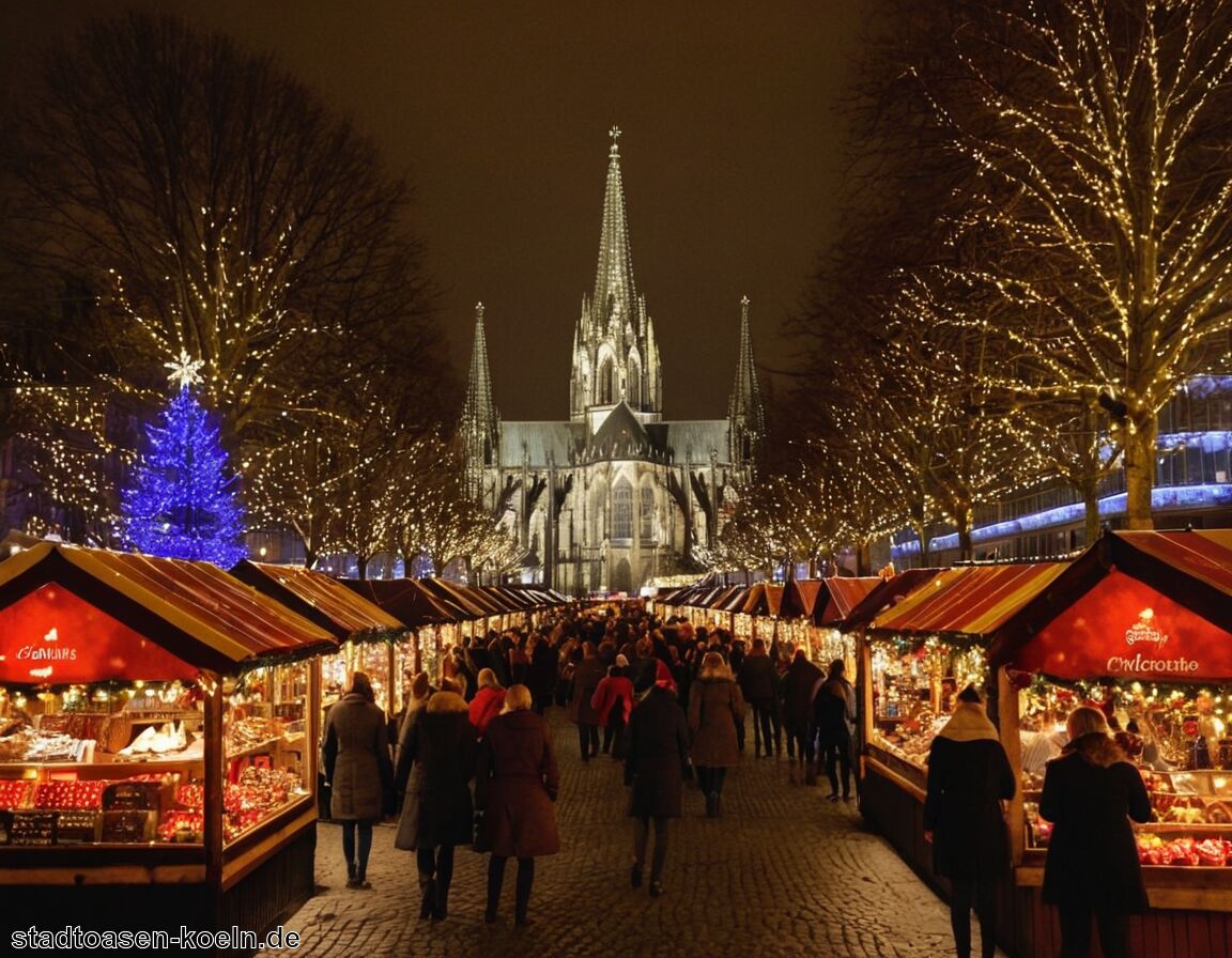 Kölner Hafen-Weihnachtsmarkt am Schokoladenmuseum - Der schönste Weihnachtsmärkte in Köln