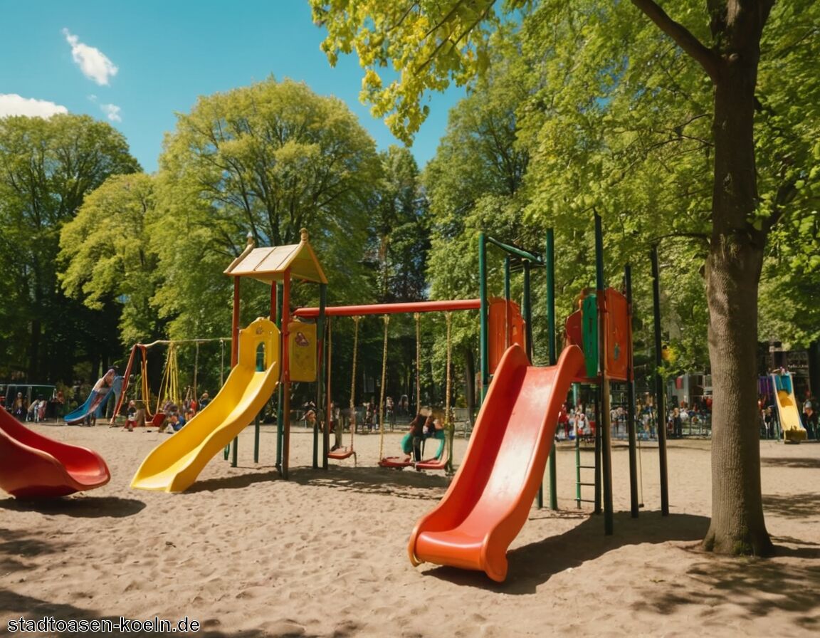 Spielplatz am Nikolausplatz - Die schönsten Spielplätze in Köln