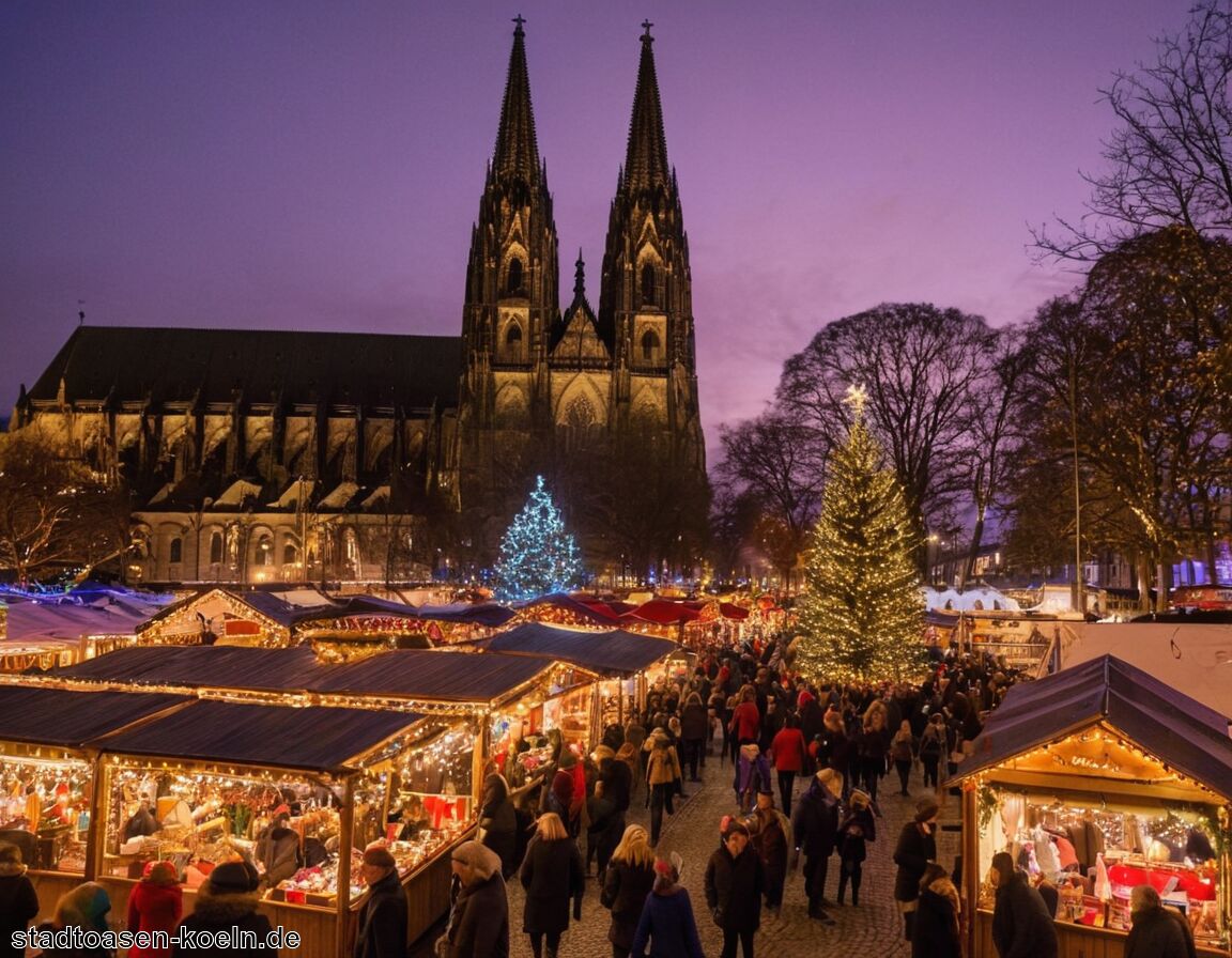 Weihnachtsmarkt auf dem Chlodwigplatz - Der schönste Weihnachtsmärkte in Köln