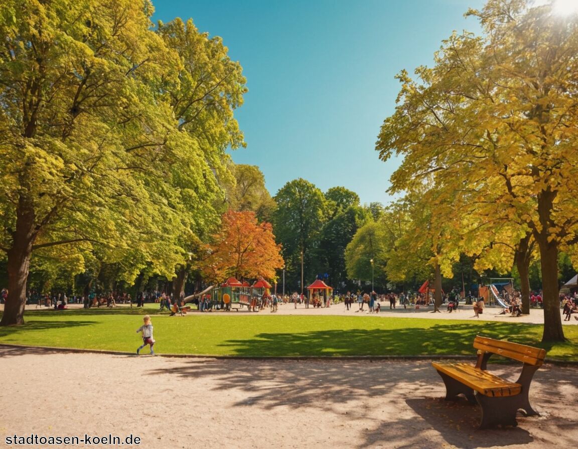 Spielplatz Volksgarten - Die schönsten Spielplätze in Köln