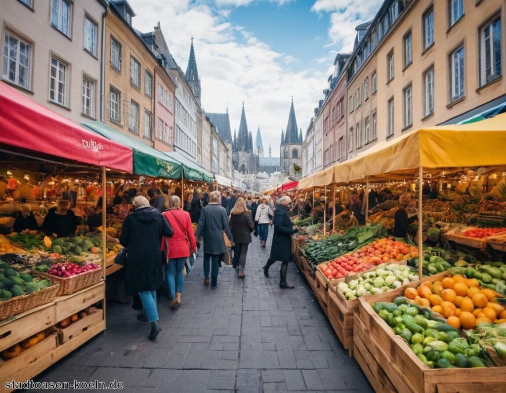 Die besten Wochenmärkte in Köln